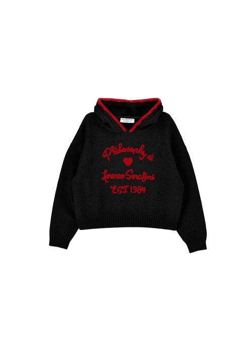 Maglia, bambina, logata. PHILOSOPHY | I9F608 6058P050